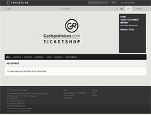 Tablet Screenshot of gastspielreisen.tickets.de