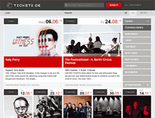 Tablet Screenshot of culture-clash.tickets.de
