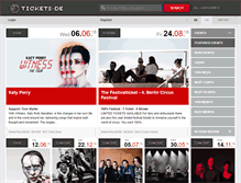 Tablet Screenshot of derkoenigtanzt.tickets.de