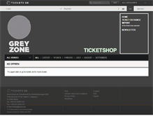 Tablet Screenshot of greyzone.tickets.de
